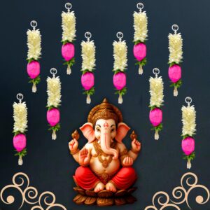 10 Inch Lotus Hanging | Decorative Lotus Hanging for Home, Festive & Wedding Décor