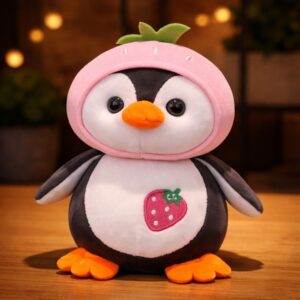Penguin with Cap Soft Toy for Kids | Cute Plush Stuffed Toy