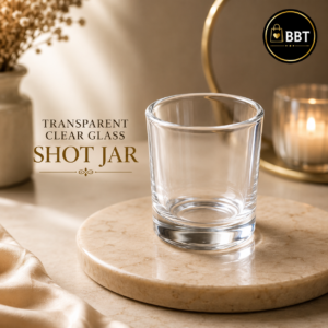 Shot Glass Candle Jar for Candle Making | Reusable Glass Candle Container