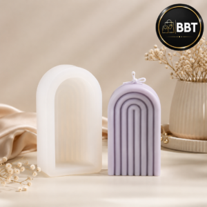 Arch Silicone Candle Mold for DIY Candle Making | Reusable Silicone Mould