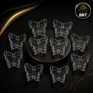 Butterfly Shape Polycarbonate Tealight Cup – Transparent