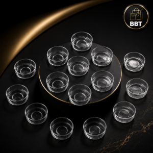 Circle Shape Polycarbonate Tealight Cup – Transparent