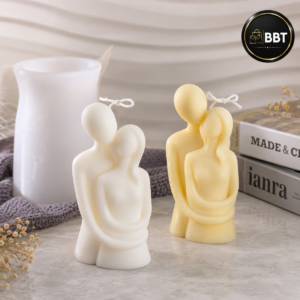 Couple Silicone Candle Mold for DIY Candle Making | Reusable Silicone Mould