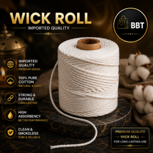 Imported Cotton Wick Roll for Candle Making