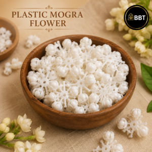Plastic Artificial Mogra for Hanging | Decorative Mogra Strings for Home, Festive & Wedding Décor