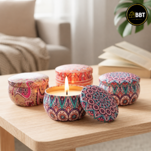Premium Designer Scented Candle for Home Décor & Gifting