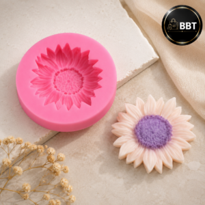 Sunflower Silicone Candle Mold for DIY Candle Making | Reusable Silicone Mould