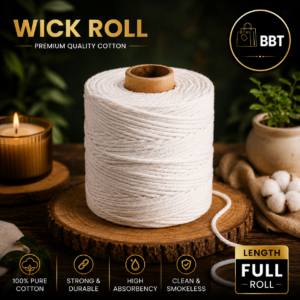 Indian Cotton Wick Roll for Candle Making