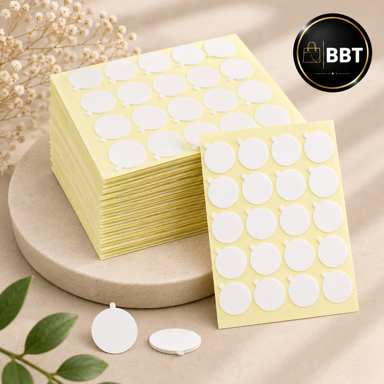 Wick Sticker Sheet – 56 Dots per Sheet