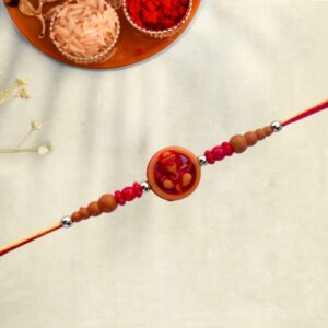 Ganesh Rakhi | Premium Designer Rakhi for Brother – Raksha Bandhan- Per Dozen (BBTR12)