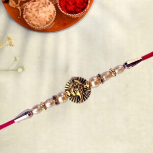 Premium Ganesha Rakhi | Designer Ganesh Rakhi for Brother – Raksha Bandhan- Per Dozen (BBTR16)