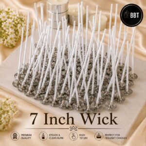 7 Inch Cotton Wick for Candle Making